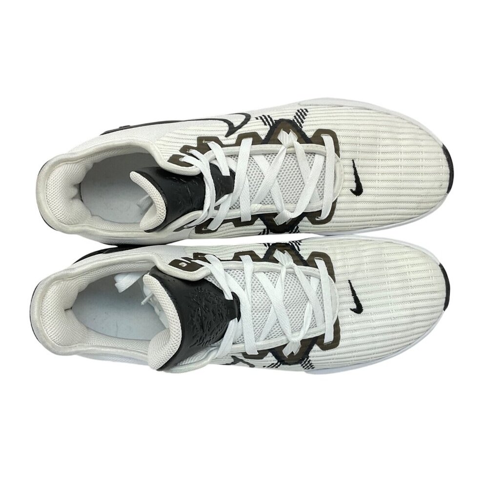 Nike Men's LeBron Witness VI Basketball Sneakers DO9843-100 White/Black Size 14M - Picture 4 of 8